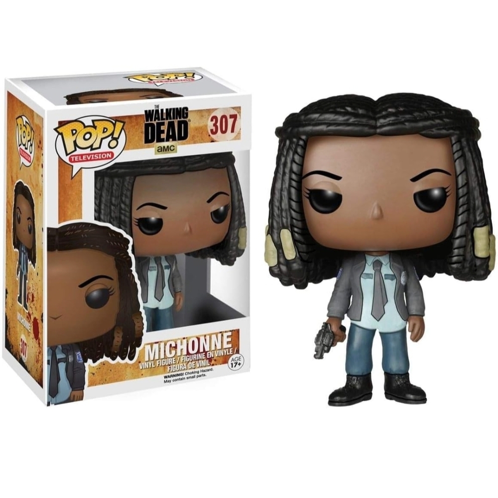 Funko Pop! Michonne Figure with Black and Gray Details